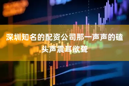 深圳知名的配资公司那一声声的磕头声震耳欲聋